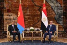 الرئيس عبد الفتاح السيسي ونظيره الإريتري أسياس أفورقي خلال قمة ثنائية في الاتحادية